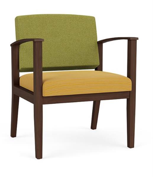 Amherst Wood Oversize Guest Chair